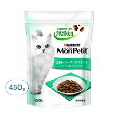 MonPetit 貓倍麗 成貓 乾飼料, 海鮮拼盤, 450g, 1包