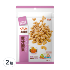 ViVa 萬歲牌 蜜汁腰果, 100g, 2包