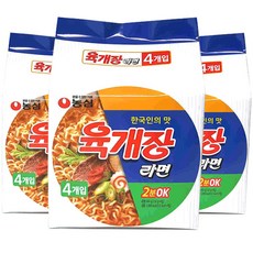 Nongshim 農心 牛肉湯泡麵 袋裝, 12包