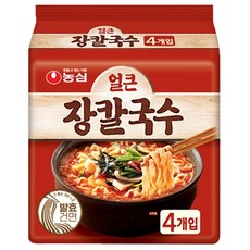 Nongshim 農心 香辣刀削麵 袋裝, 4包