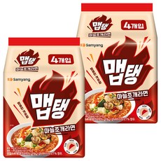 Samyang Foods 三養 蒜辣蛤蜊湯麵 110g, 8包