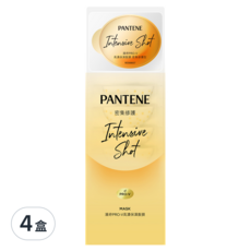 PANTENE 潘婷 爆水精華系列 爆水膠囊髮膜 Pro-V高濃保濕髮膜 密集修護 8個, 96ml, 4盒