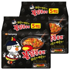 Samyang Foods 三養 Buldak 火辣雞肉風味鐵板炒麵, 10包