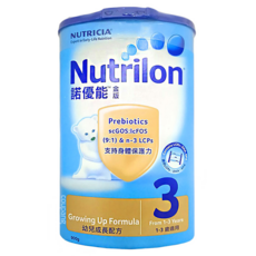 Nutrilon 諾優能 金版幼兒成長配方奶粉 3號 1-3歲適用, 900g, 1罐