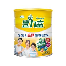 Fernleaf 豐力富 全家人高鈣營養奶粉, 2.2kg, 1罐