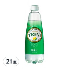 LOTTE 樂天 TREVI 氣泡水 檸檬口味, 500ml, 21瓶