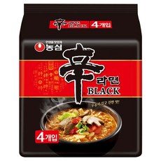 NONGSHIM 農心 辛拉麵 辛拉麵 BLACK, 4包