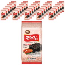 KWANGCHEONKIM 廣川海苔 明太子口味下飯海苔, 4g, 36包