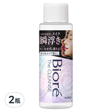 Biore 蜜妮 瞬浮潤澤卸妝露, 50ml, 2瓶