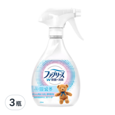 febreze 風倍清 織物除菌消臭噴霧 無香型, 370ml, 3瓶