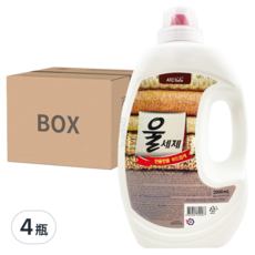 ATO Safe WoolShampoo 中性洗衣精, 2000ml, 4瓶