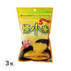 耆盛食品 糯小米, 400g, 3包