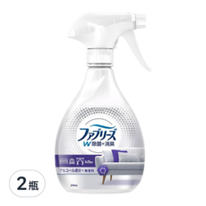 febreze 風倍清 織物除菌消臭噴霧 無香含酒精, 370ml, 2瓶