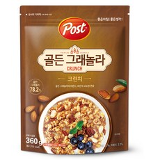 Post 杏仁胡桃脆麥片, 360g, 1包