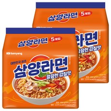 Samyang 三養 Ramen 原味湯麵 120g, 10包