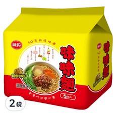 味丹 味味麵精燉肉燥湯麵 78g, 10包