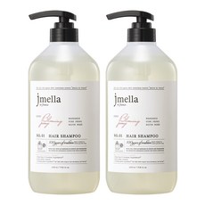 jmella 法式香氛洗髮精 花園漫舞, 1000ml, 2瓶