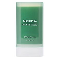 MIGUHARA 日常草本防曬棒 SPF50+ PA++++, 20g, 1入