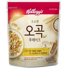 Kellogg's 家樂氏 香醇五穀麥片, 1.2kg, 1組