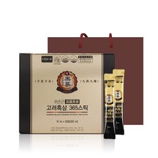 Jungwonsam 高麗黑蔘365飲隨身包 30條入+手提袋, 300ml, 1組