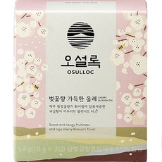 Osulloc 偶來櫻花香茶包, 1.8g, 3個, 1盒