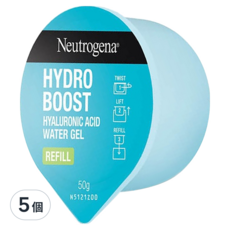 Neutrogena 露得清 水活保濕凝露 補充包, 50g, 5個