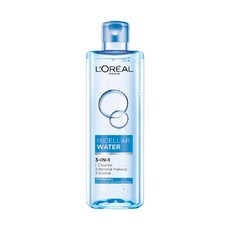 L'OREAL PARiS 巴黎萊雅 三合一卸妝潔顏水 清爽型, 400ml, 1瓶