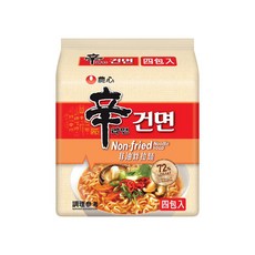 NONGSHIM 農心 非油炸辛拉麵 97g, 4包