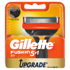 Gillette 吉列 Fusion鋒隱系列刮鬍刀, 4入, 1組