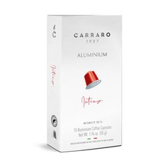 CARRARO Nespresso咖啡機適用 香濃義式咖啡膠囊, 5.5g, 10顆, 1盒
