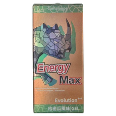 aminoMax 邁克仕 Energy MAX 犀牛能量包哈密瓜 電解質 補給品, 29ml, 4包