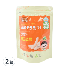 Naebro 銳寶 幼兒米餅棒 7個月以上, 胡蘿蔔, 30g, 2包
