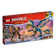 LEGO 樂高 旋風忍者系列 #71796, 元素之龍對戰女皇機械人 Elemental Dragon vs. The Empress Mech, 1盒