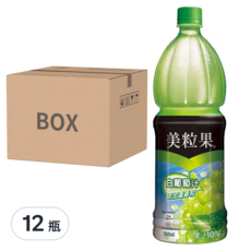 Minute Maid 美粒果 白葡萄汁, 1250ml, 12瓶