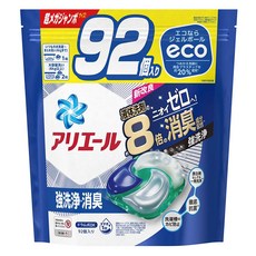 ARIEL 4D 洗衣球 清新香深藍 補充包, 92顆, 1袋
