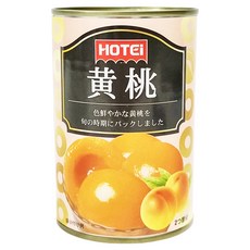 HOTEi 豪德黃桃罐, 425g, 1罐