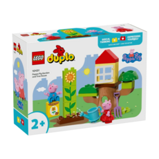 LEGO 10431 佩佩豬的花園與樹屋 Peppa Pig Garden and Tree House 2歲以上, 混合顏色, 1盒