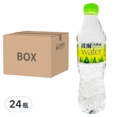 金車 波爾 天然水, 600ml, 24瓶