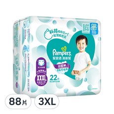 Pampers 幫寶適 台灣公司貨 清新幫拉拉褲/尿布, XXXL, 88片