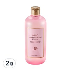 AHC 草本化妝水 玫瑰款, 500ml, 2瓶
