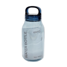 KINTO WATER BOTTLE 輕水瓶 直徑65mm 高155mm, 海洋藍, 300ml, 1個