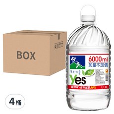 悅氏 礦泉水, 6L, 4桶