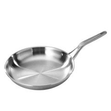 HANIL STAINLESS STEEL IH爐適用五層不鏽鋼平底鍋, 26cm, 1入