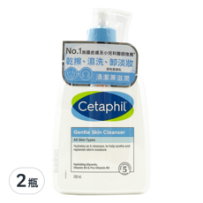 Cetaphil 舒特膚 溫和潔膚乳, 500ml, 2瓶