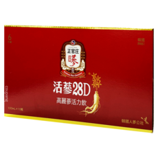 正官庄 活蔘28D禮盒 100ml, 10瓶, 1盒