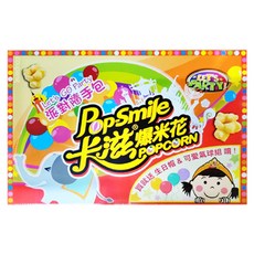 Pop-Smile 卡滋 爆米花派對箱 附贈生日帽+可愛氣球組 30包入, 360g, 1盒