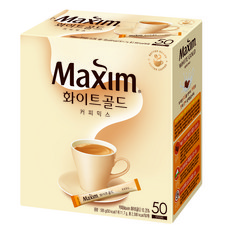 Maxim 麥心 白金經典三合一咖啡, 11.7克, 50入, 1個