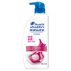 head&shoulders 海倫仙度絲 去屑潤髮乳 絲滑柔順, 750ml, 1瓶