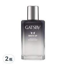 GATSBY 男性淡香水鉑金王者 Platinum Wave 木質花果, 50ml, 2瓶