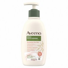 Aveeno 艾惟諾 蜂蜜杏桃優格保濕乳, 300ml, 1瓶